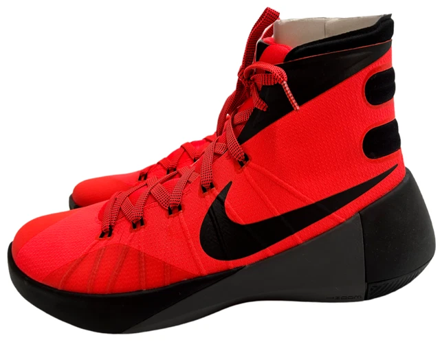 NIKE HYPERDUNK 2015 Bright Crimson Black Dark Grey UK 11 New In Box 449.99 PicClick UK