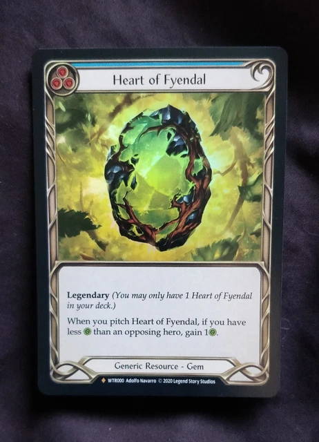 FLESH AND BLOOD | Heart of Fyendal | Rainbow Foil | Fabled 