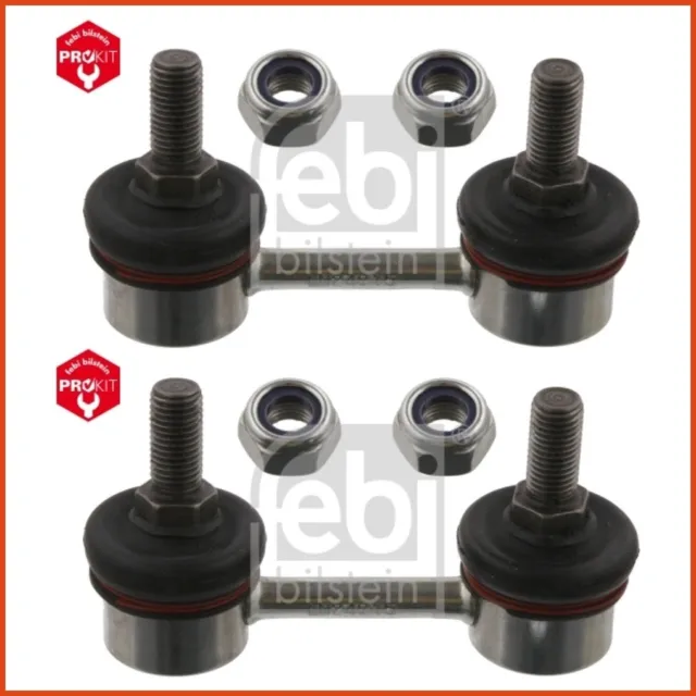 2 x FEBI KOPPELSTANGE PENDELSTÜTZE STABILISATOR SET VORNE HYUNDAI 3835167