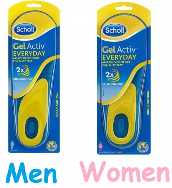 Scholl Gel Activ Men / Women Everyday Insoles (Discounts apply on bulk ) Active