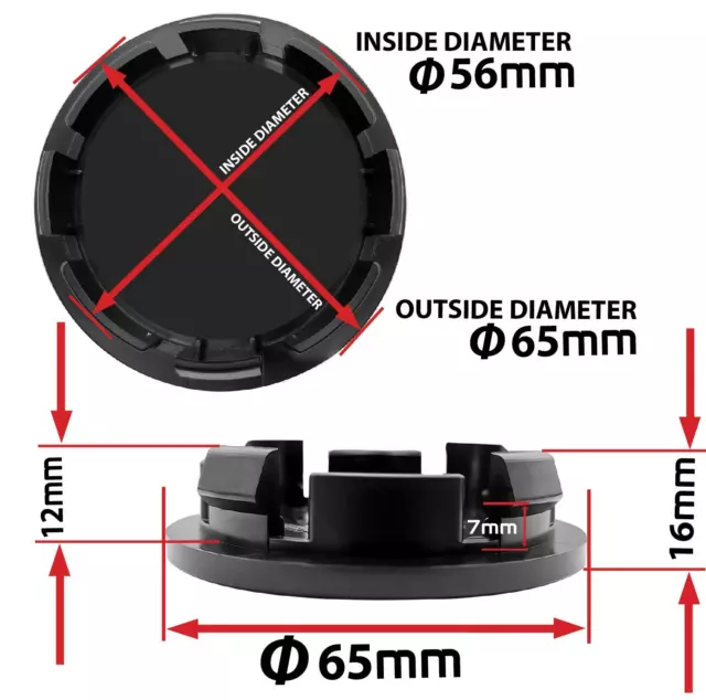 4 tapacubos compatibles con VW 65 mm 3B7601 171 sin miedo CV 7 2