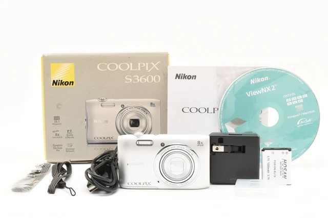 Nikon COOLPIX S3600 シルバー　訳あり Nikon COOLPIX S3600 シルバー 訳あり - メルカリ