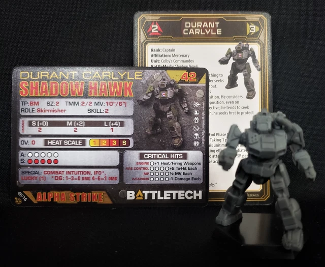 thumbnail image 2 of Battletech: Wolverine Miniature With Pilot & Mech Cards – A Game Of Armored Combat 2 of 4