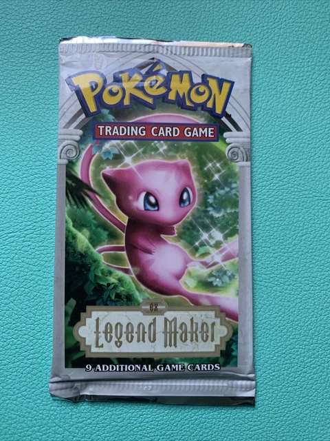 Pokemon Unweighed EX Legend Maker Booster Pack - Mew Artwork - New/Sealed