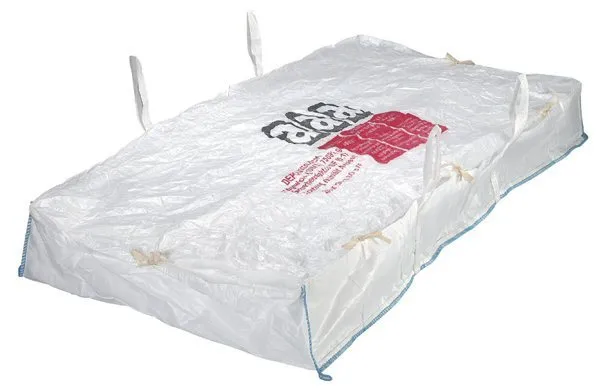 10x PLATTENSACK BigBag SWL 1500kg Asbest 260x125x30cm (10,50€/Stück)