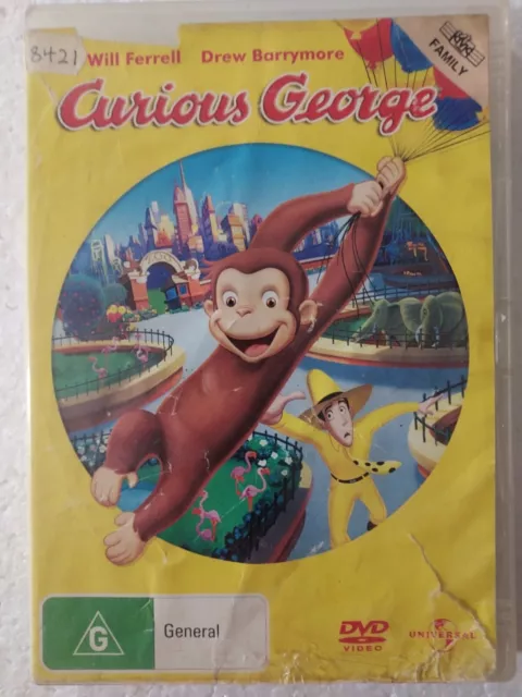 Curious George - Will Ferrell Drew Barrymore DVD movie