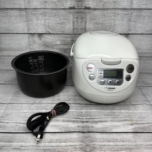 ZOJIRUSHI NS-PC18 10-CUP Electric Rice Cooker/Warmer - Tested