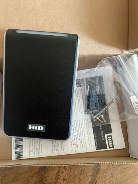 hid card reader. hid signo 40 black