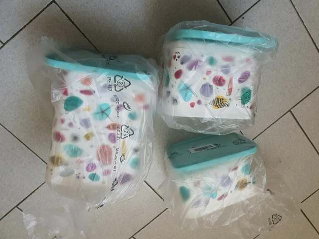 Boîtes Cubix Tupperware 650 Ml - Neuves - Pour Rangement Cuisine