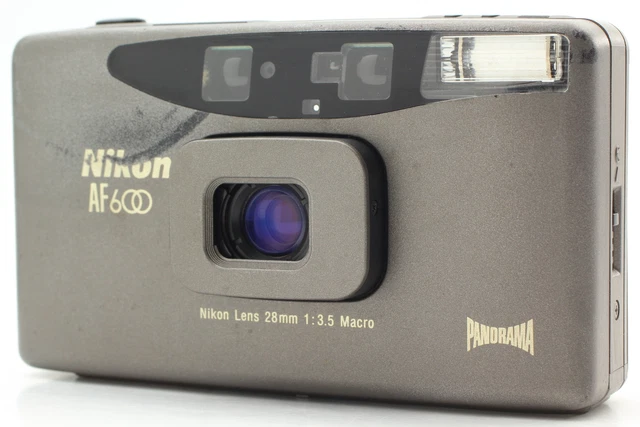 [Exc+5] Nikon AF600 Panorama 35mm Point & Shoot Film Camera From JAPAN