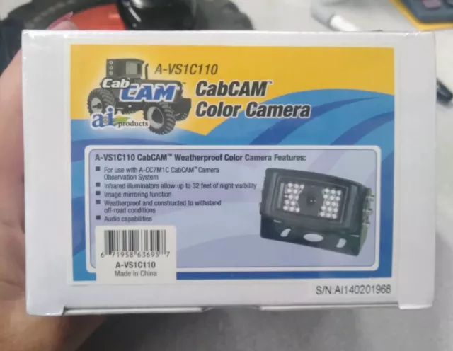 A&I Products CabCAM Color Camera Weatherproof A-VS1C110