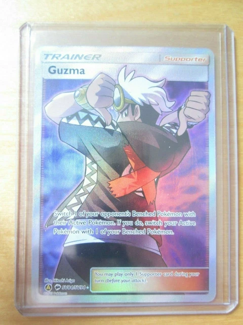 Pokemon HIDDEN FATES GUZMA SV84/SV94 Hyper Secret GX PACK FRESH shiny vault