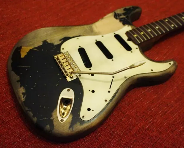 Made to Order John Mayer Style Stratocaster Relikt Erle Gitarrenkörper (nur Körper)