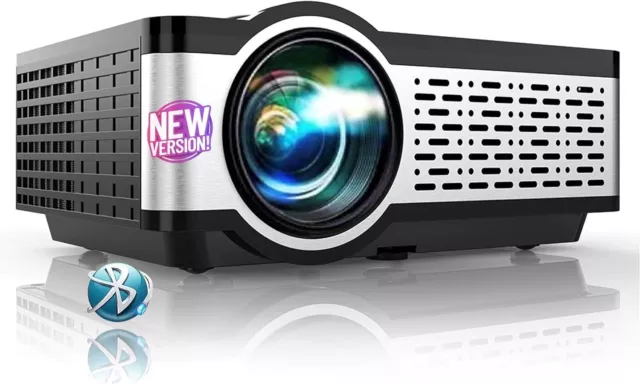 Egate Bluetooth Multimedia Projector | Full HD 1080p | HDMI, AV, VGA - E03I31