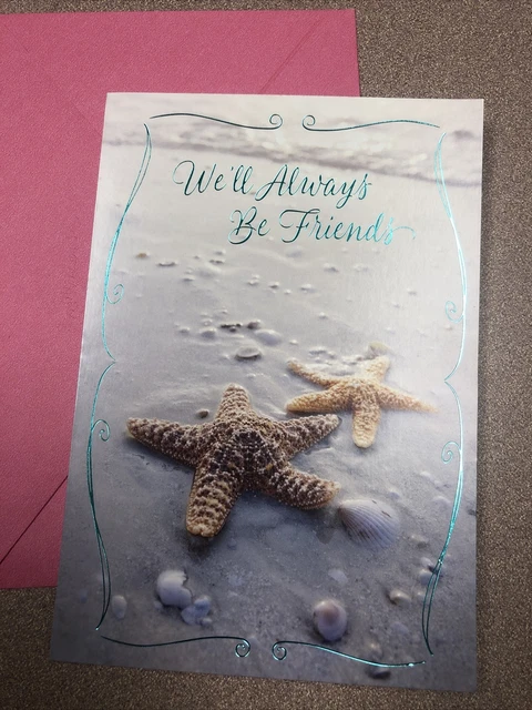 HAPPY BIRTHDAY FRIEND Mom Daughter Sister Beach Star Fish Hallmark HAPPY BIRTHDAY FRIEND Mom Daughter Sister Beach Star Fish Hallmark