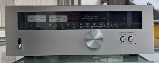 Kenwood Am/Fm Stereo Tuner Kt-5500 Just Deep Cleaned And Serviced