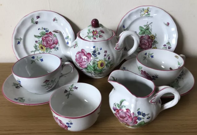 Copeland Spode Marlborough Tea For Two Set