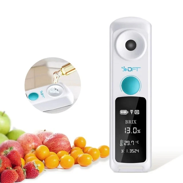 0-32% RANGE DIGITAL Brix Refractometer Mini Brix Meter Fruit, Juice ...