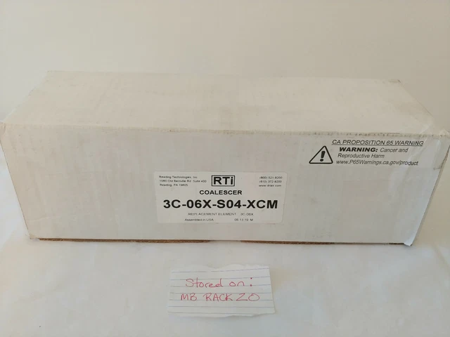 RTi 3C-06X-S04-XCM Coalescer