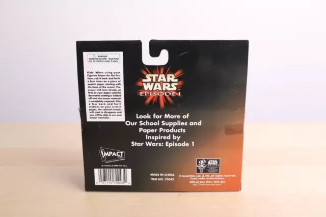 Star Wars Episode 1 Figurine Erasers 3 Pack 2