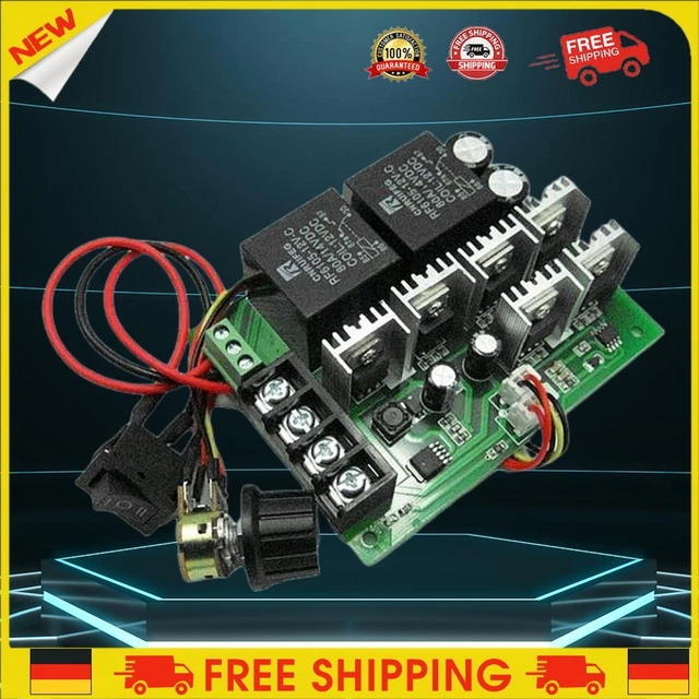 ❥ DC10-50 V Governatore motore spazzola alta potenza 40 A controller velocità motore spazzola modulo