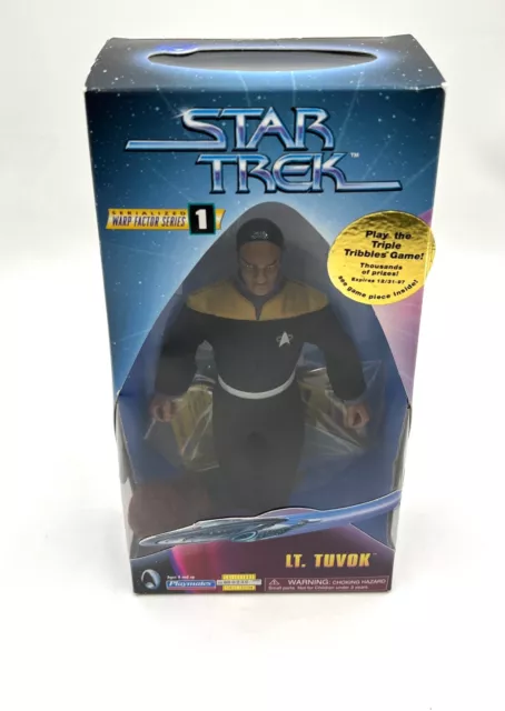 Star Trek Voyager LT. TUVOK 9-Inch LOW NUMBER #000236 TRIBBLES *MISB*