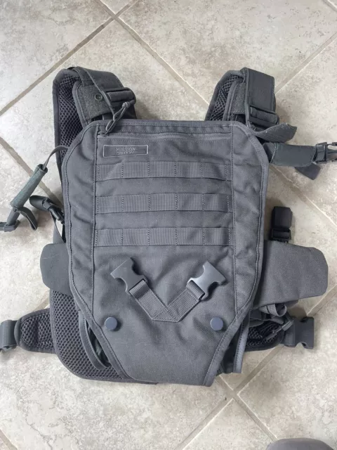 Mission Critical Tactical FRONT BABY CARRIER BLACK Military Army Navy Seal VEST
