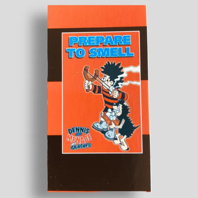 Dennis Menace Prepare To Smell Promotional Bookmark Collectable 2