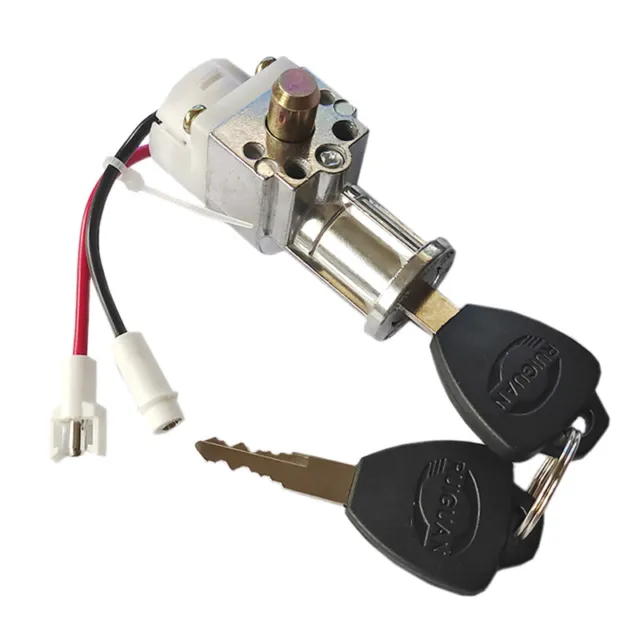 Bigger Head Type Electric Bicycle Ignition On/Off Key Switch Battery Casing Lock