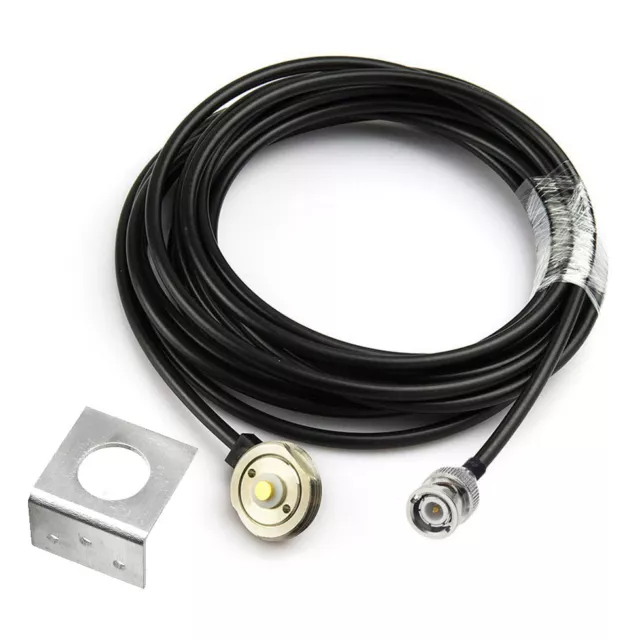 Car Truck NMO Mount Bracket BNC Male Cable 5m for Uniden CB Mobile Radio Scanner