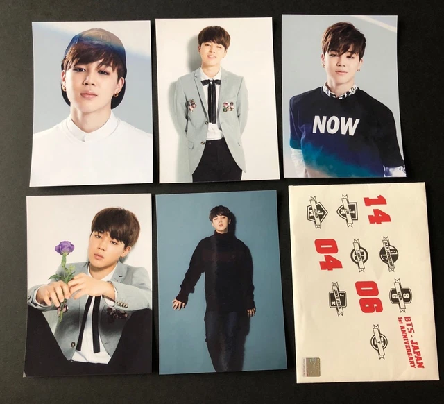 BTS JAPAN 1ST Anniversary Set Jimin [Official Photocard
