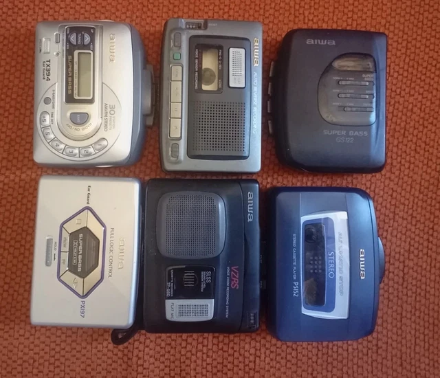 Baladeur AIWA TX356 Walkman Radio Cassette FM/AM - Testé Fonctionnel (Occasion)
