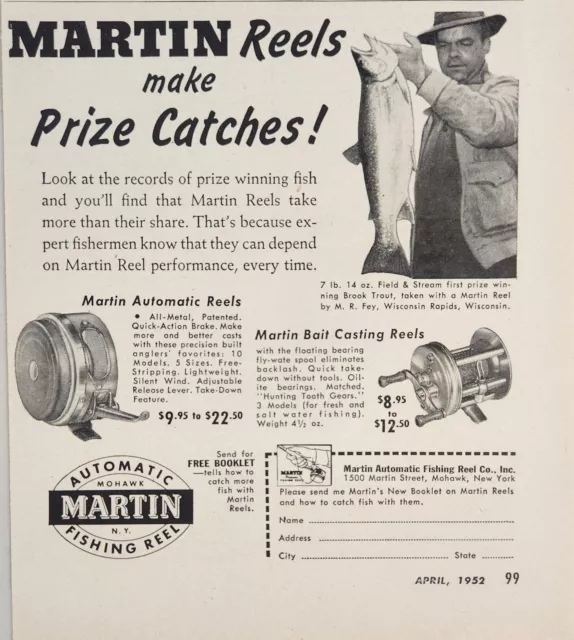 Martin Fishing Reels