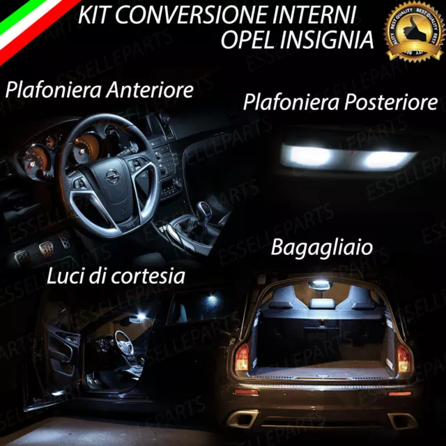 Kit Full Led Interni Opel Insignia St Conversione Interna A Led Completa Canbus