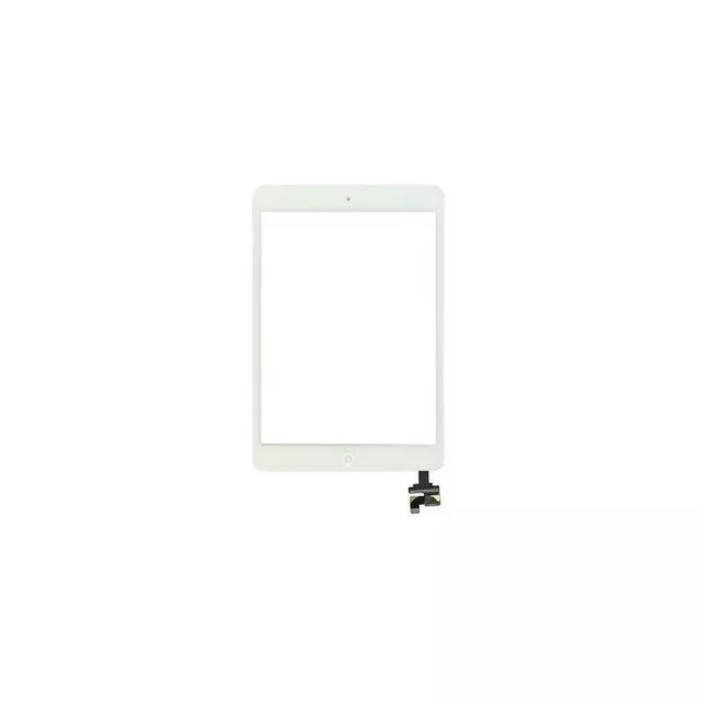 Vitre Tactile pour iPad Mini 1 Blanc Pré Assemblée sans outils