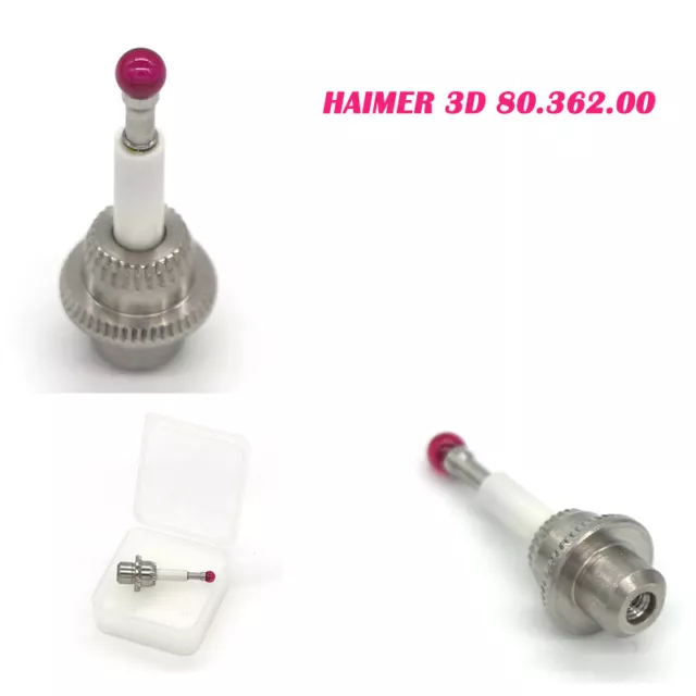 Haimer Metric 3D Taster Short tip /Touch Probe/ Stylus 80.362.00 Ruby Head 4.0mm