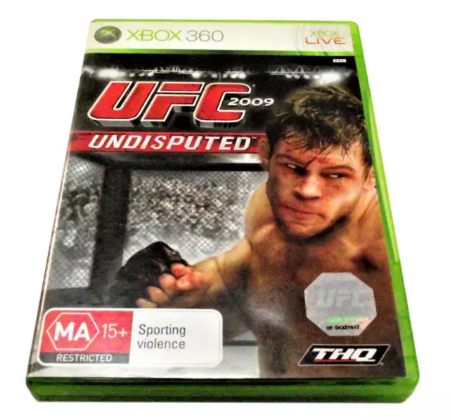 UFC Undisputed 2009 Microsoft XBOX 360 PAL