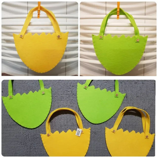 4 x 🐣Tasche Geschenktasche  Filzbeutel Ostern 20x25 cm Osterei Nest Körbchen