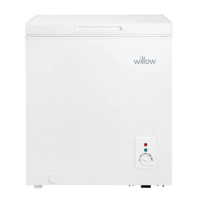 WILLOW W66CFW COMPACT 66L Chest Freezer, For Garages, 4* Freezer Rating