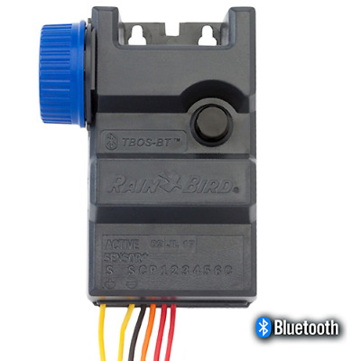 Programmatore irrigazione Bluetooth a pile 9V 6 zone TBOS-BT6 - Rain Bird