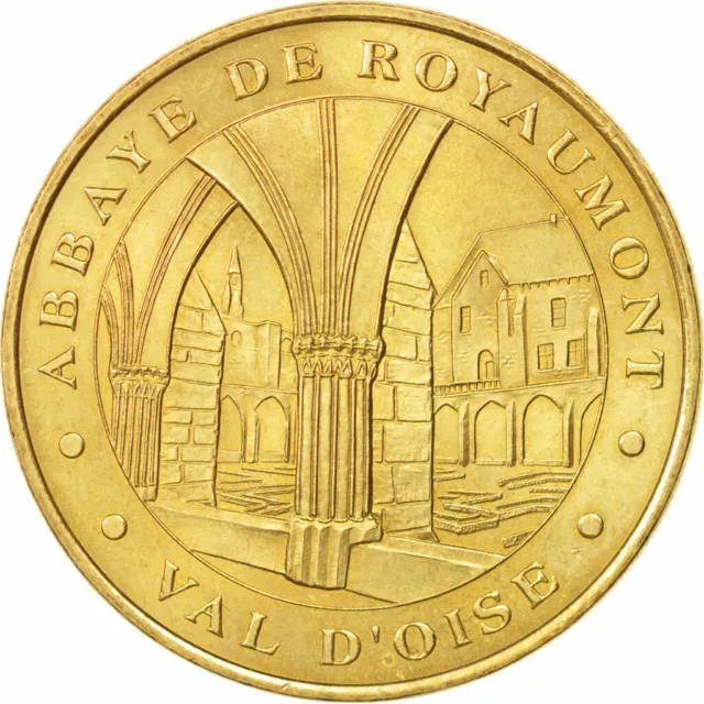 [#411686] France, Token, Touristic token, 95/ Abbaye Royale de Royaumont, Arts &