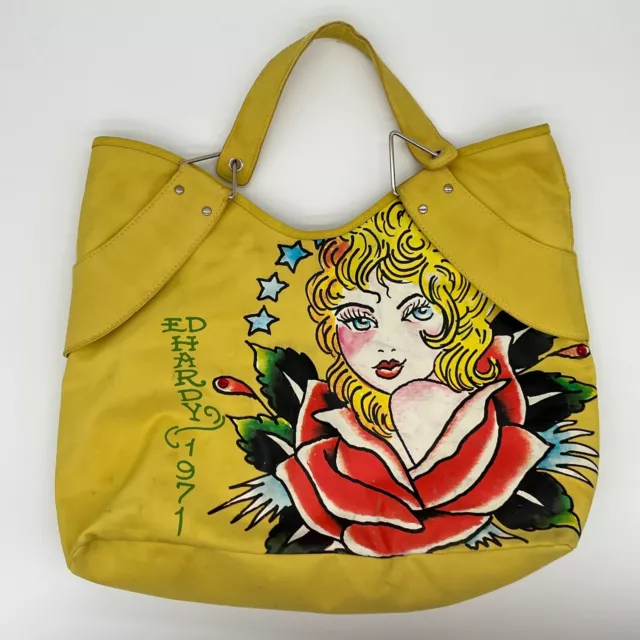 Ed Hardy Tote Bag, Men's Fashion, Bags, Sling Bags on Carousell