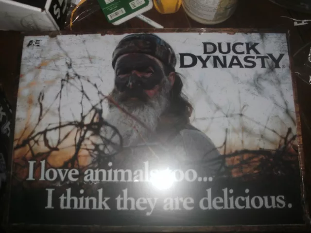 Duck Dynasty Metal Sign