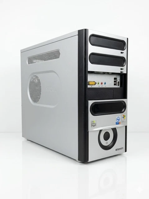Vieux PC Bureau Dell DHM - Intel Pentium 4, Windows XP - Pour Pièces Ou Réparation