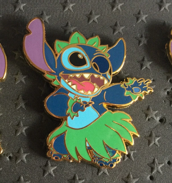 LOUNGEFLY DISNEY STITCH Blind Mystery Box Pin Stitch Hula Grass Skirt