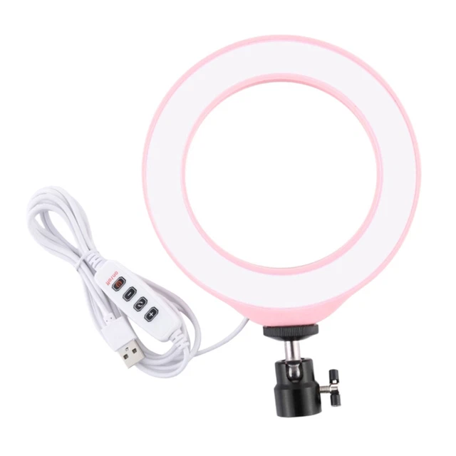 1 Stück 6,2 Zoll 16 cm LED-Ringfülllampe Fotolampe Einstellbare optische