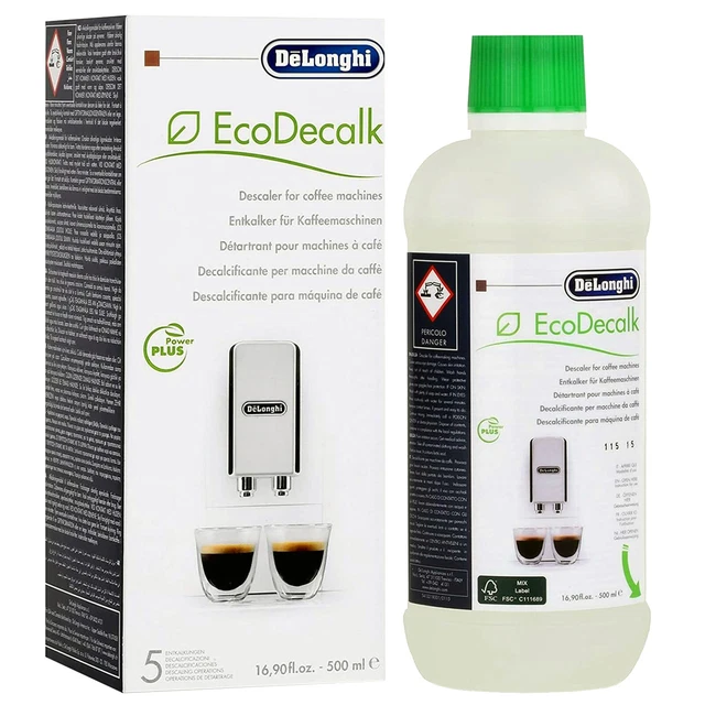 COFFEE MACHINE DESCALER Descaling Liquid DELONGHI Fluid Espresso Maker