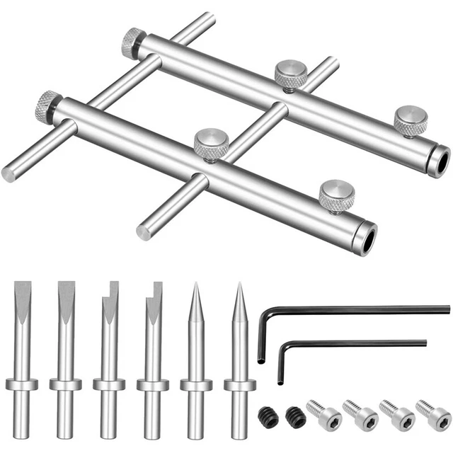 Camera Lens Openning Repairing Tool Kit 10-100mm Lens Repair Set with 3 Tipii