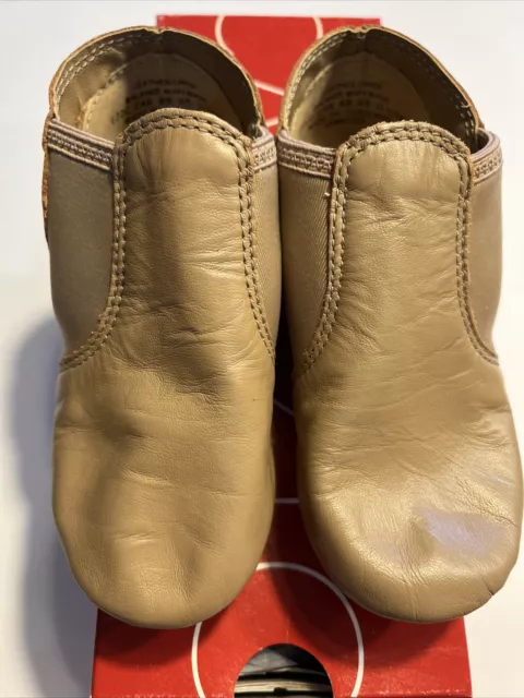 Jazz Shoes Capezio Carmel EJ2C Split- Sole Slip On Little Girls Sz 11 1/2M