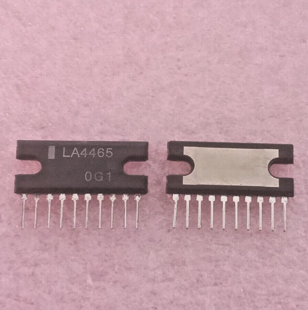 1pcs LA4465  BTL-OCL 12W AF Power Amp HSIP10 SANYO